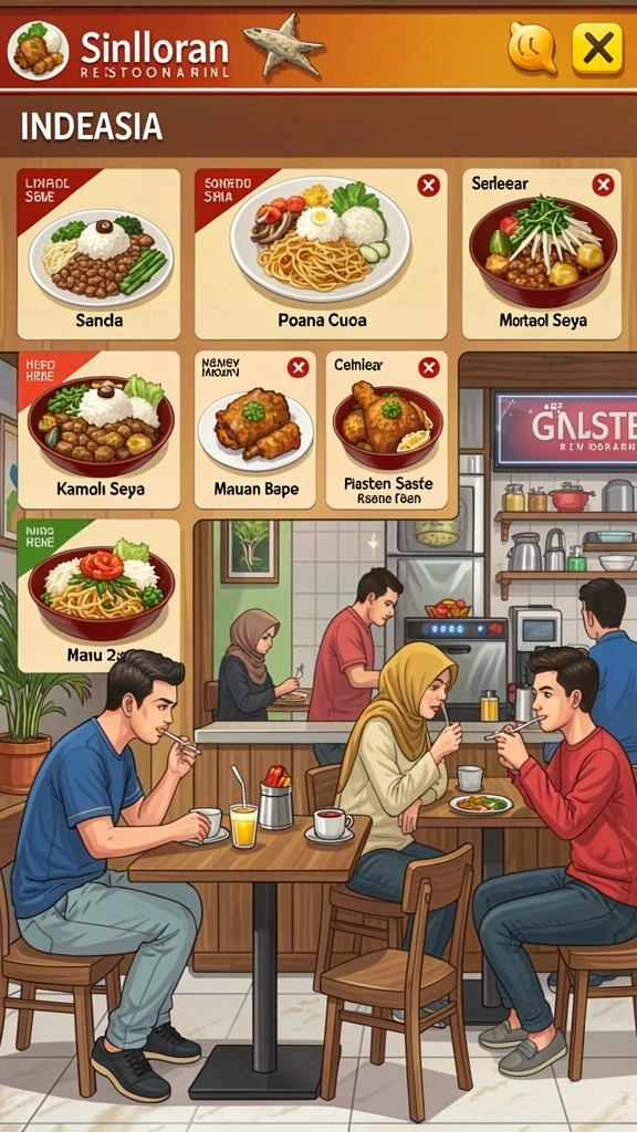 8g8g - Berbagai pilihan karakter untuk dimainkan.