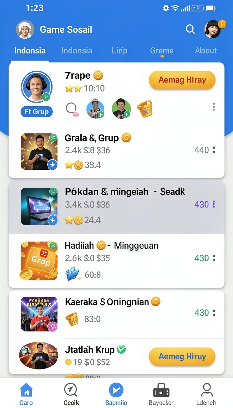 99sl - Tampilan antarmuka yang ramah pengguna.