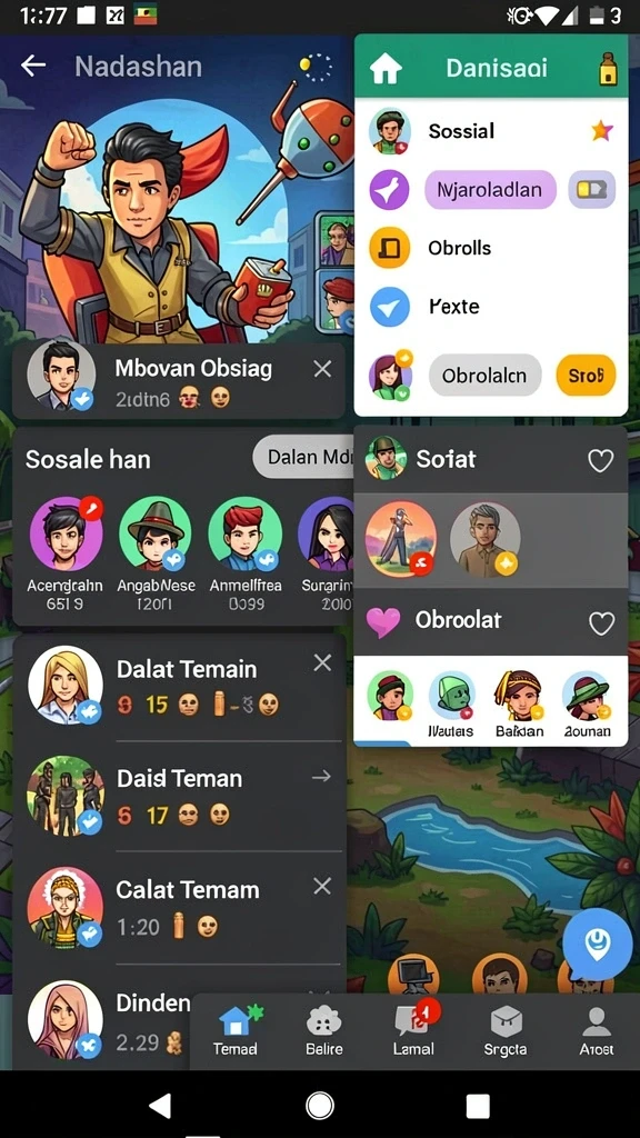 hartaspin - Tampilan antarmuka yang user-friendly.
