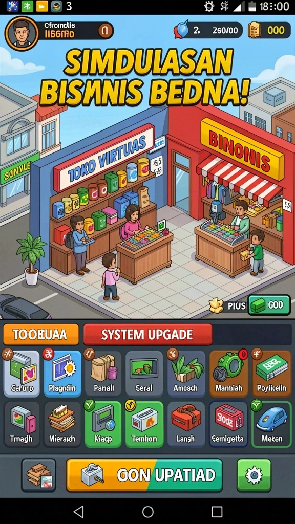kakrp - Gameplay yang seru dengan tantangan beragam.