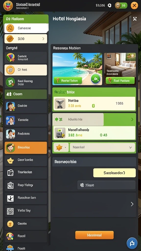 koboislot - Screenshot 3: Menu utama yang mudah dinavigasi dan user-friendly.