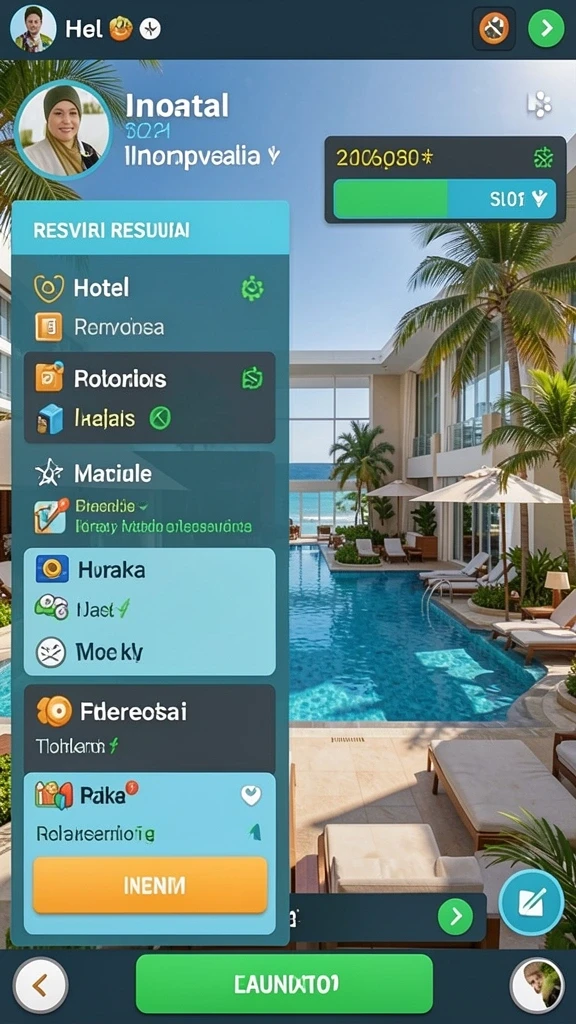 luckybest - Tampilan antarmuka yang menarik dan mudah digunakan.